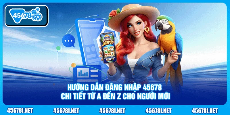 Hướng dẫn đăng nhập 45678 chi tiết từ A đến Z cho người mới
